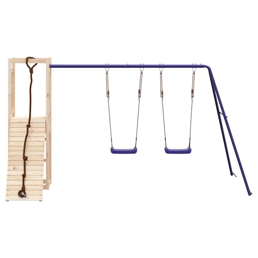 NNEVL Outdoor Playset Solid Wood Pine