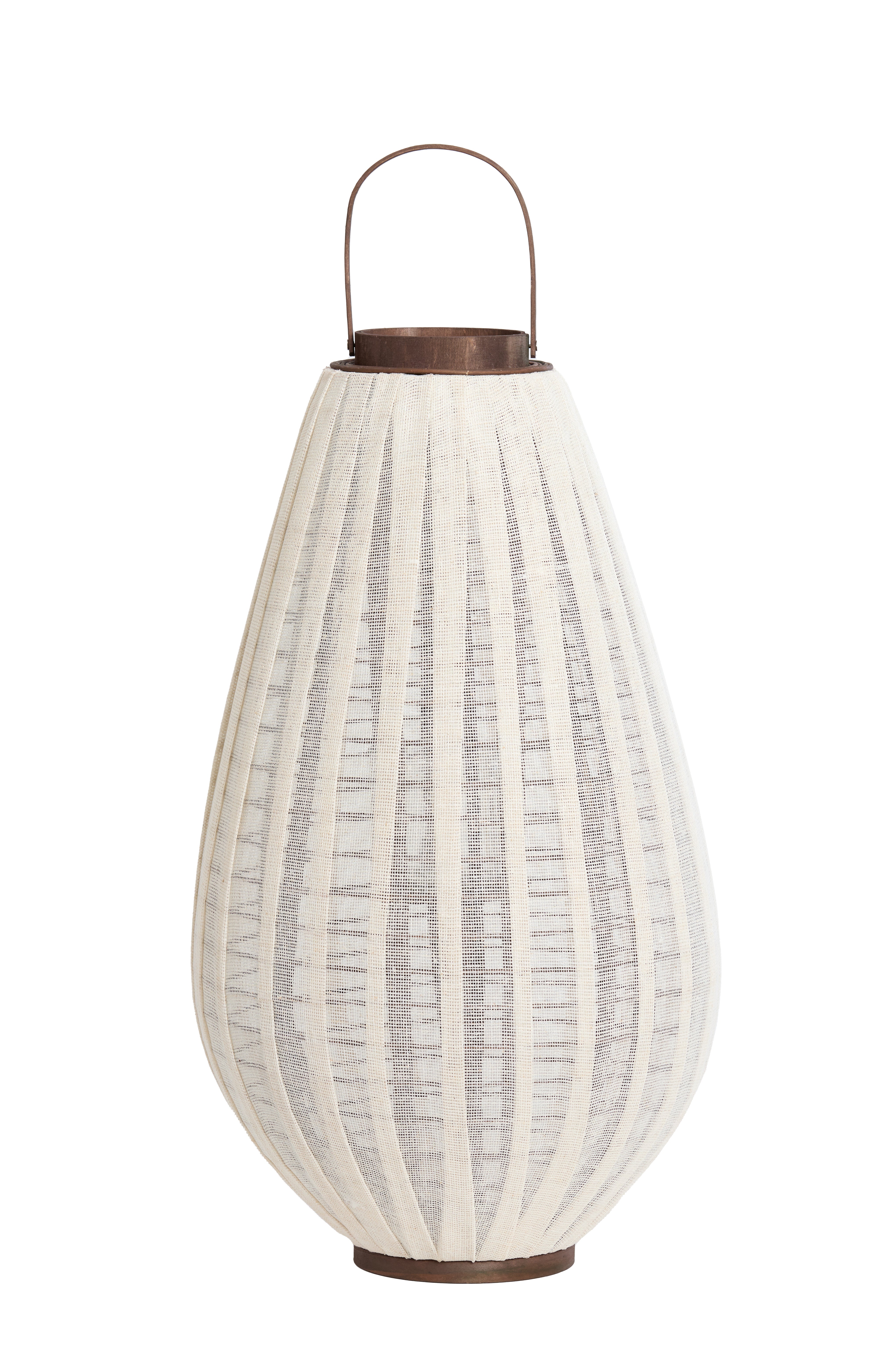 Light & Living windlicht DAZIO - Ø38x70cm - bruin