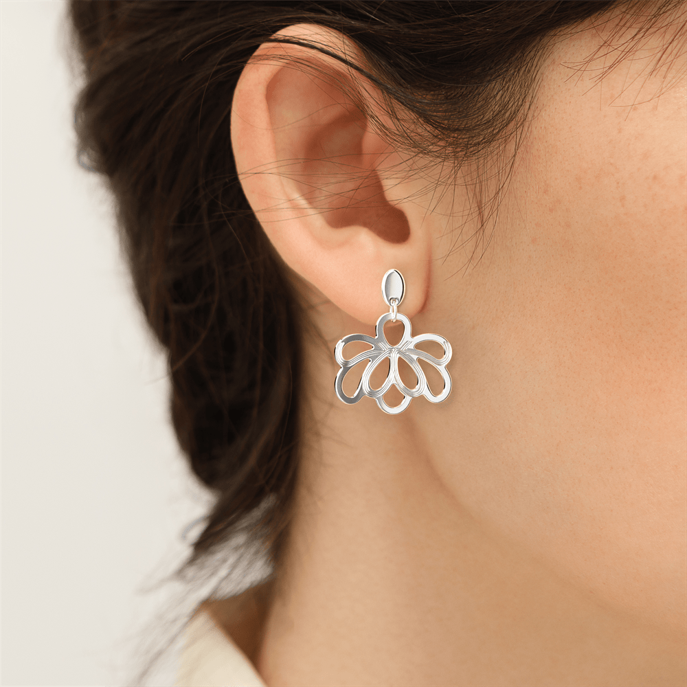 Boucles d'oreilles Flora
