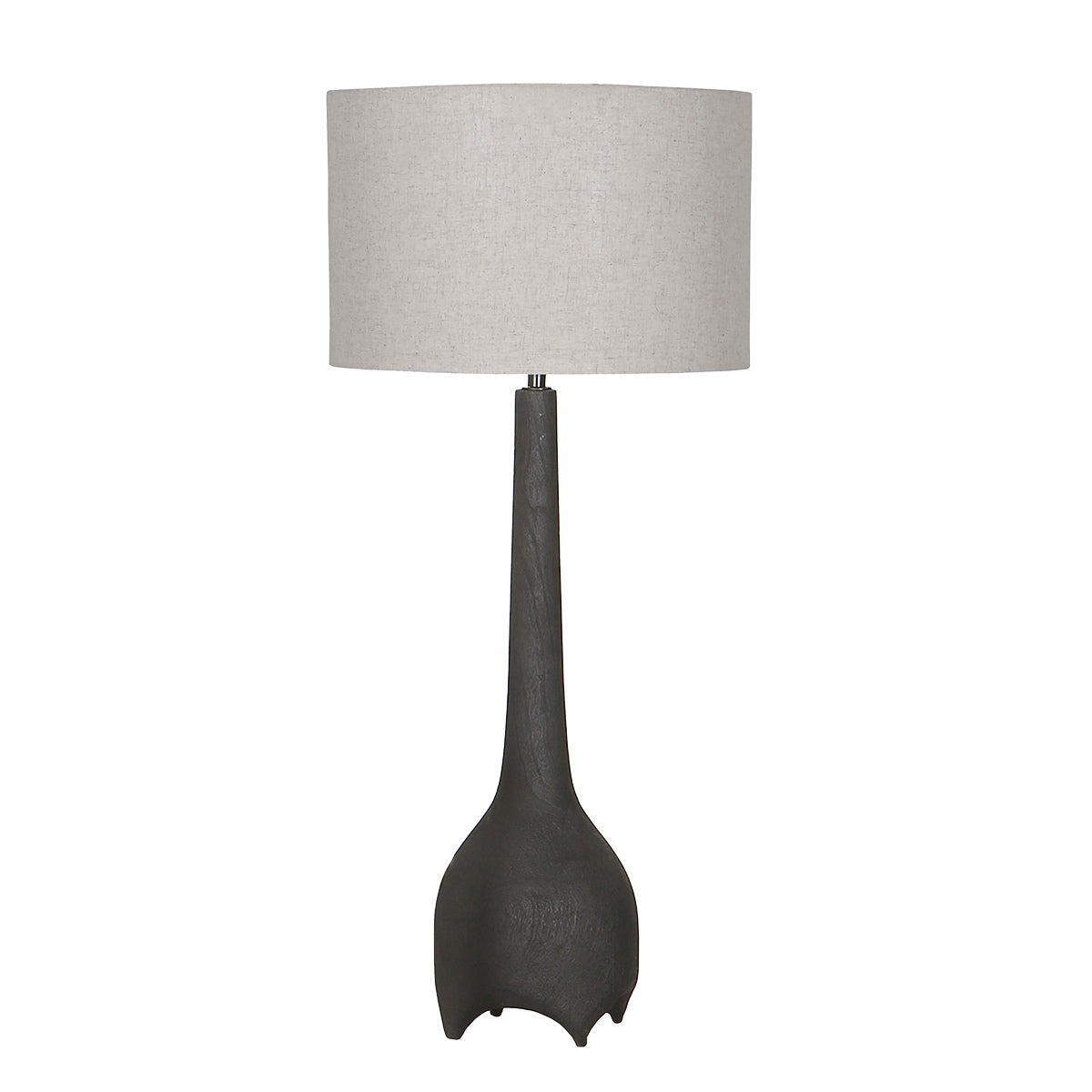 Giga Meubel Tafellamp Mels - Zwart - Mangohout - 65cm