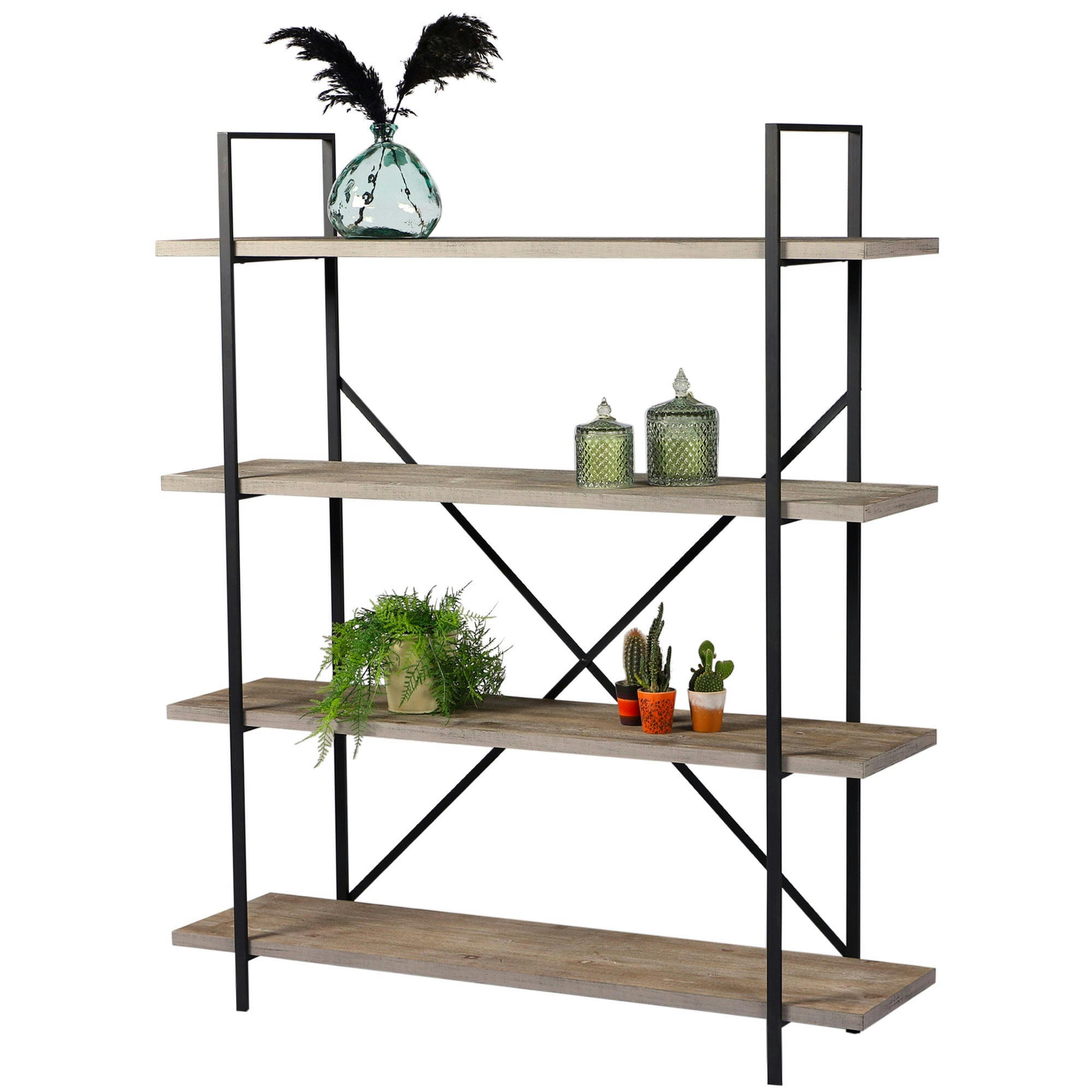 COUNTRY SIDE - Bibliothèque droite 4 étagères