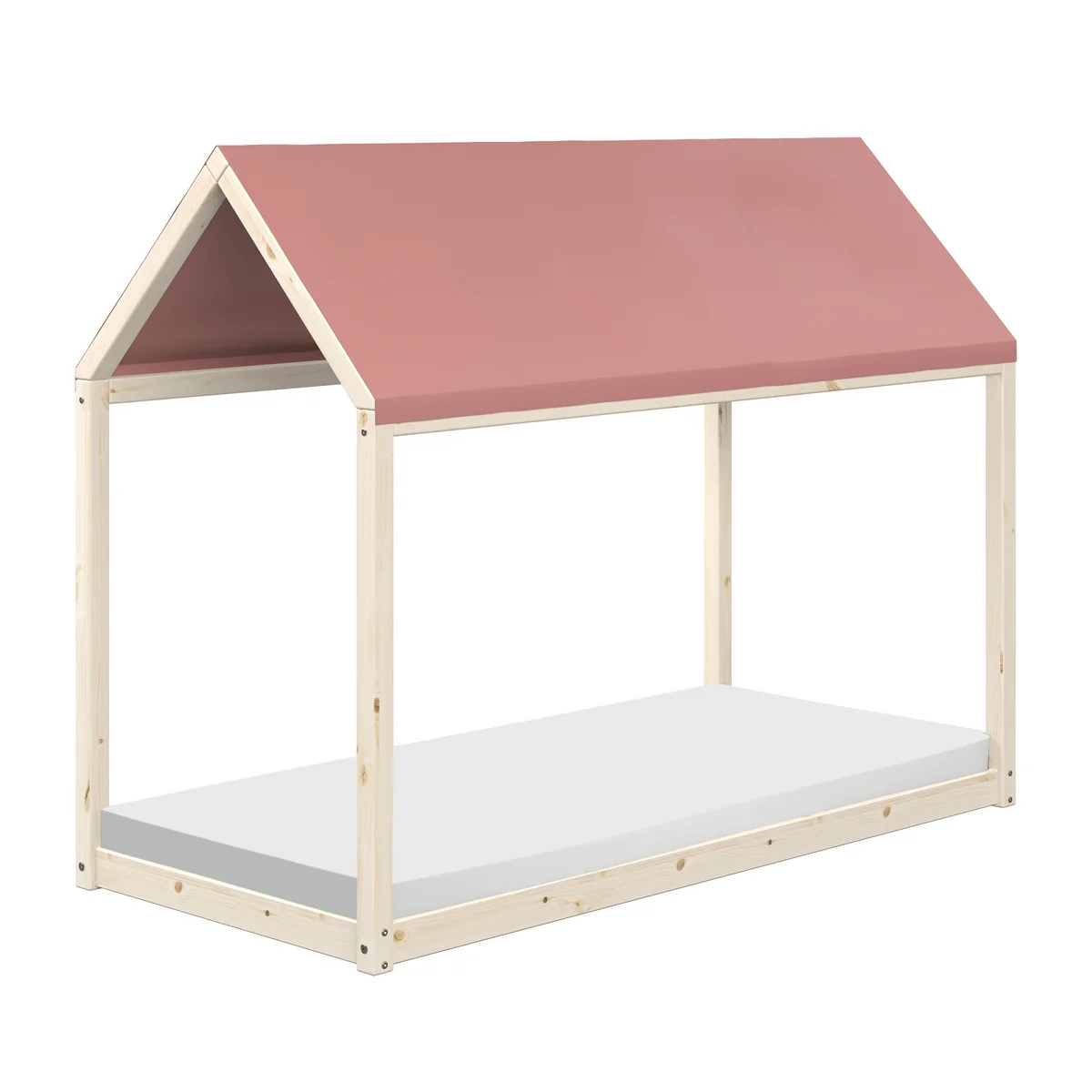 Flexa - Cottage Dach, 90 x 200 cm, misty rosa