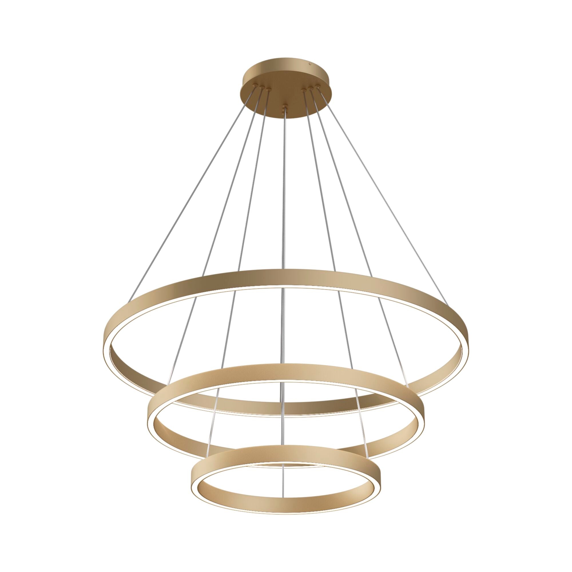 Maytoni - Hanglamp Rim - Messing - Ø80