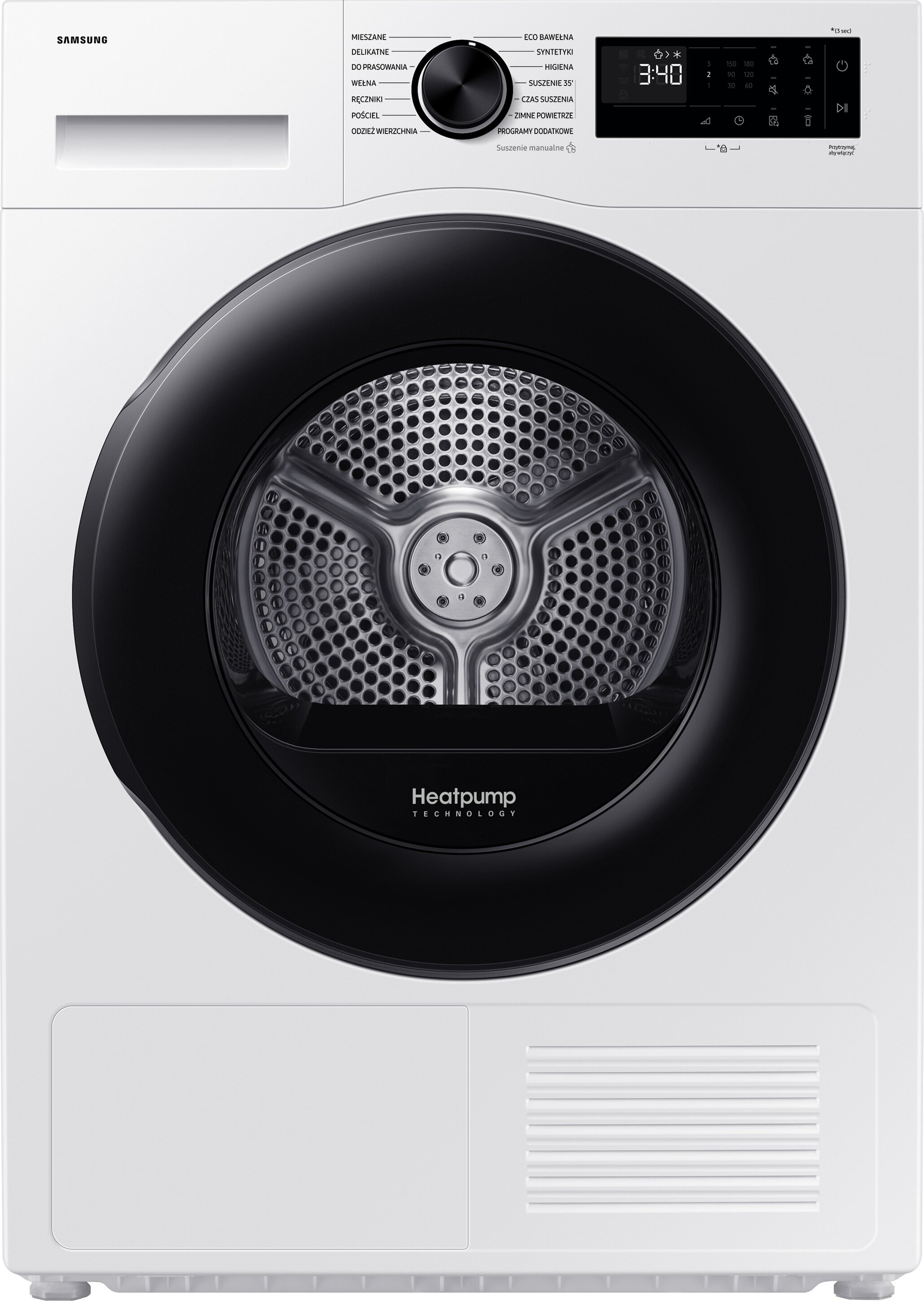 Suszarka Samsung DV90DG52A0TEEO 9kg Pompa ciepła