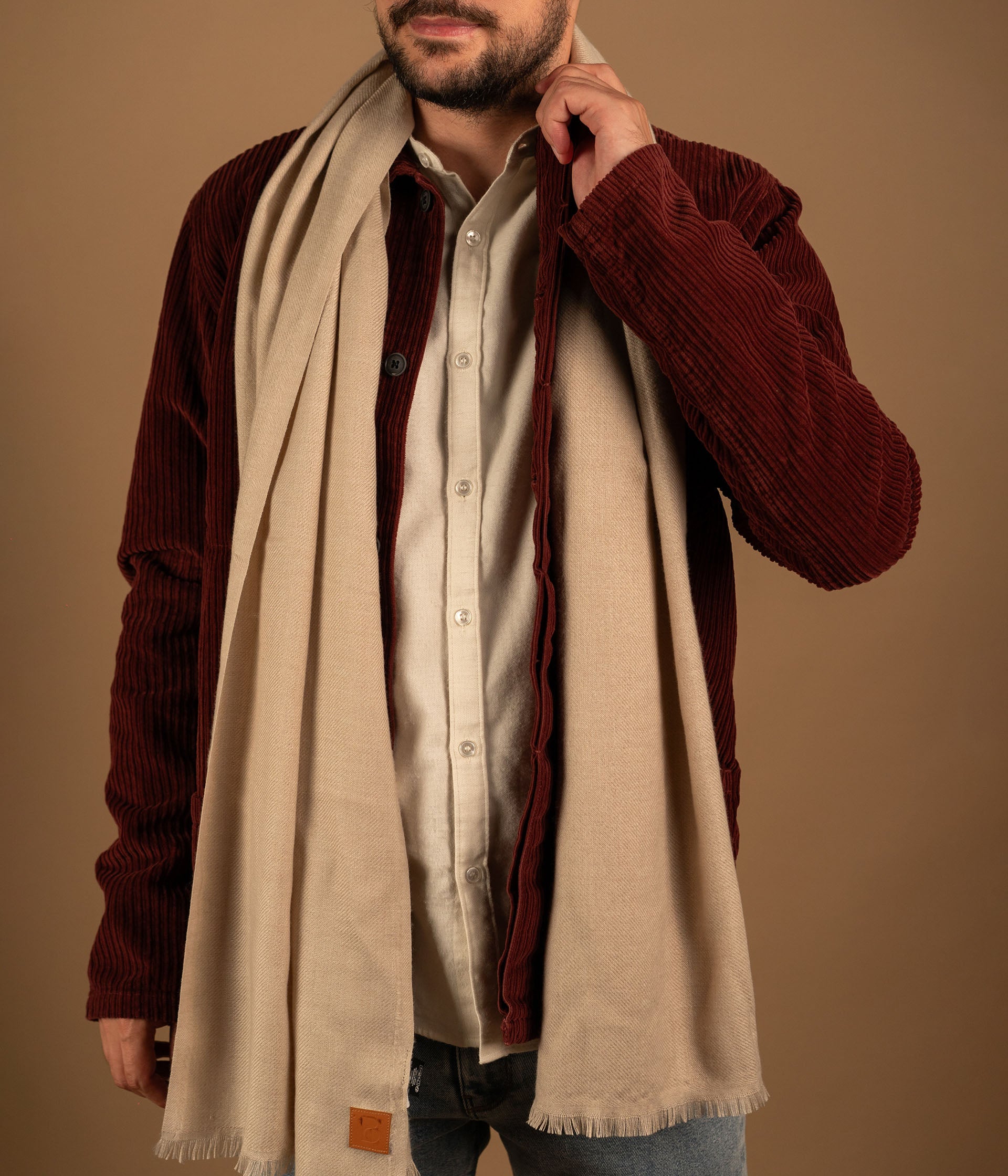 Echarpe Dony beige