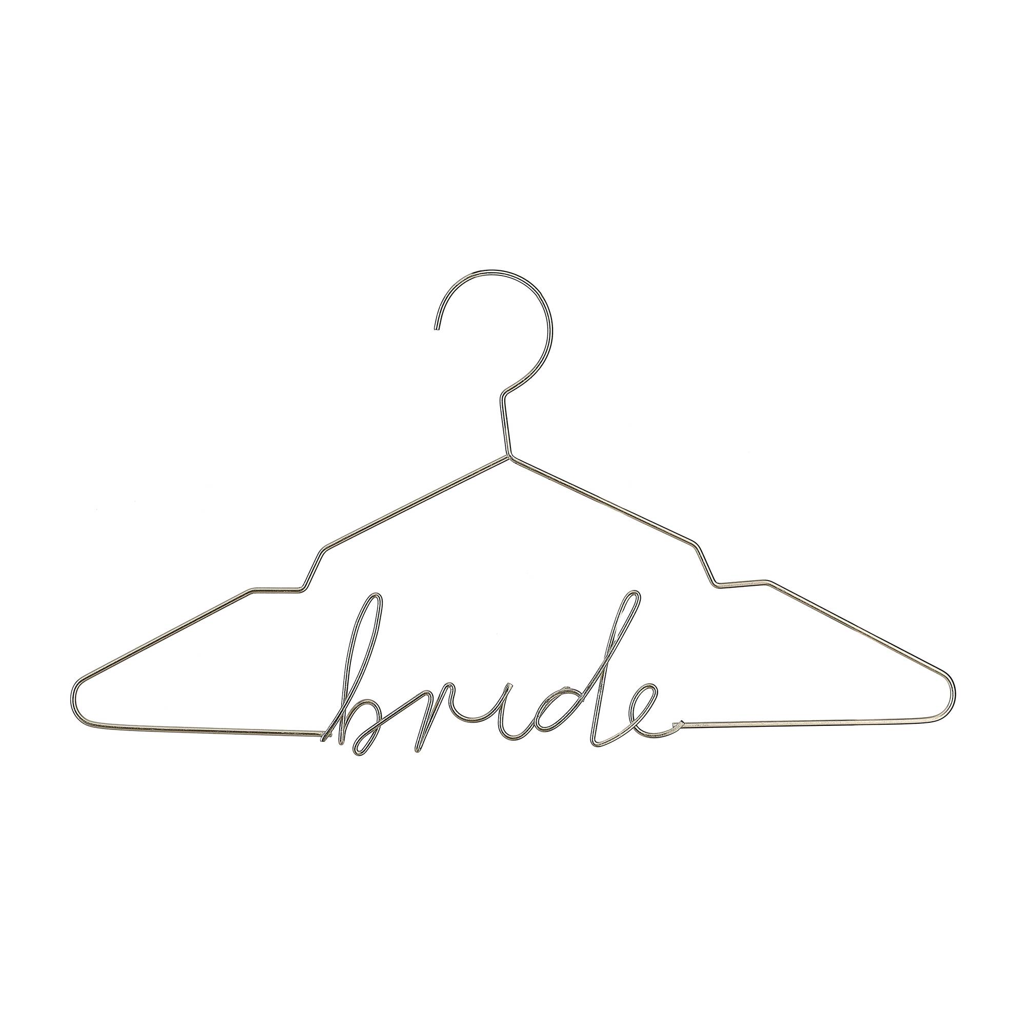 Ginger Ray Gold Metal Bride Hanger