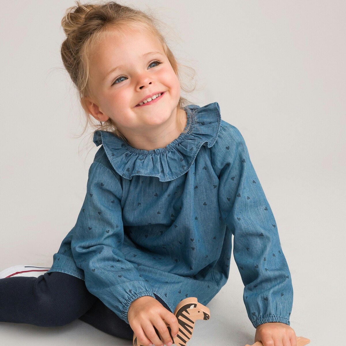 Ensemble robe tunique et legging en côte