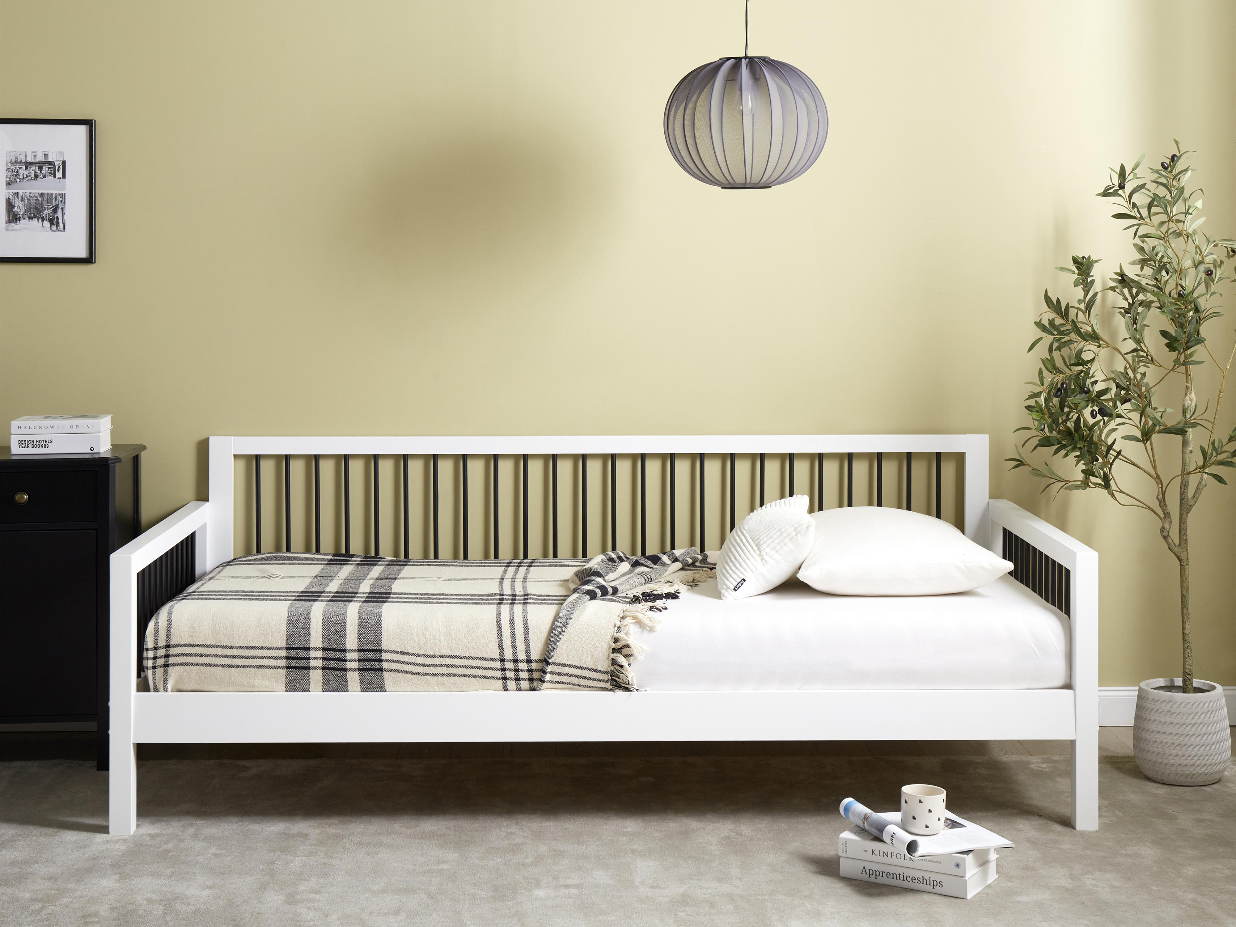 Daybed Wood TRICOT 90 x 200 cm (EU Single) White