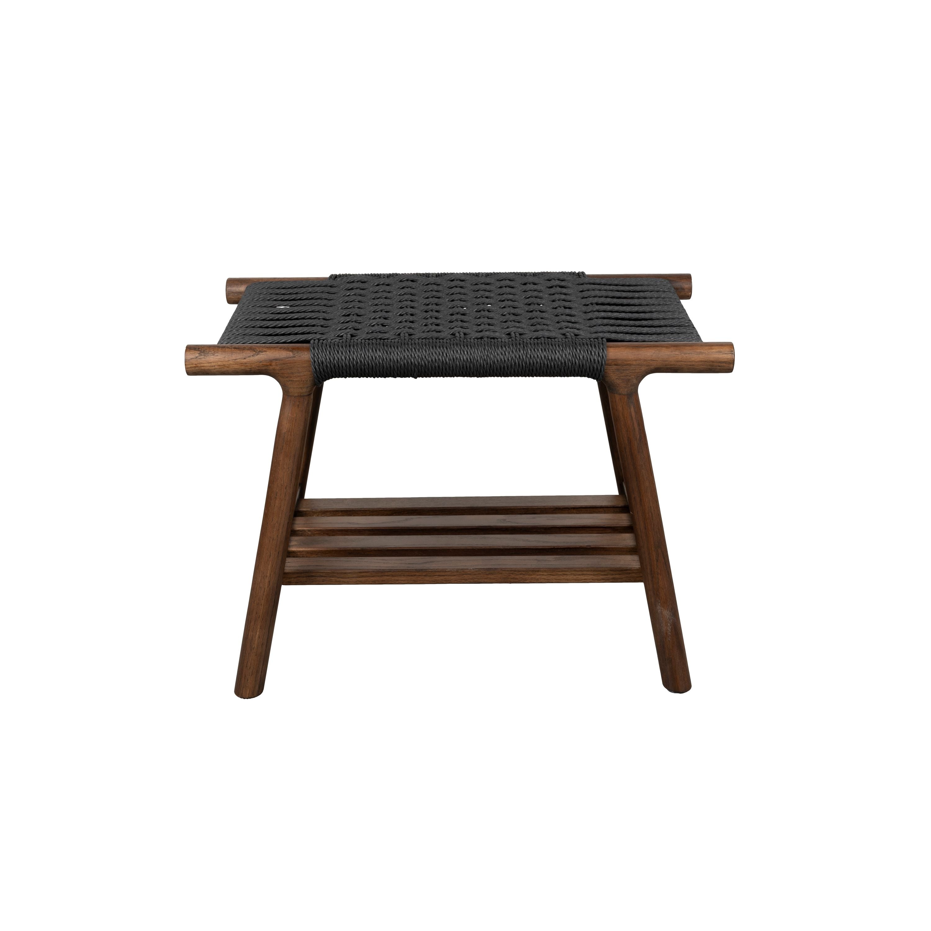 Dutchbone Kintaro Kruk Walnoot - Bruin