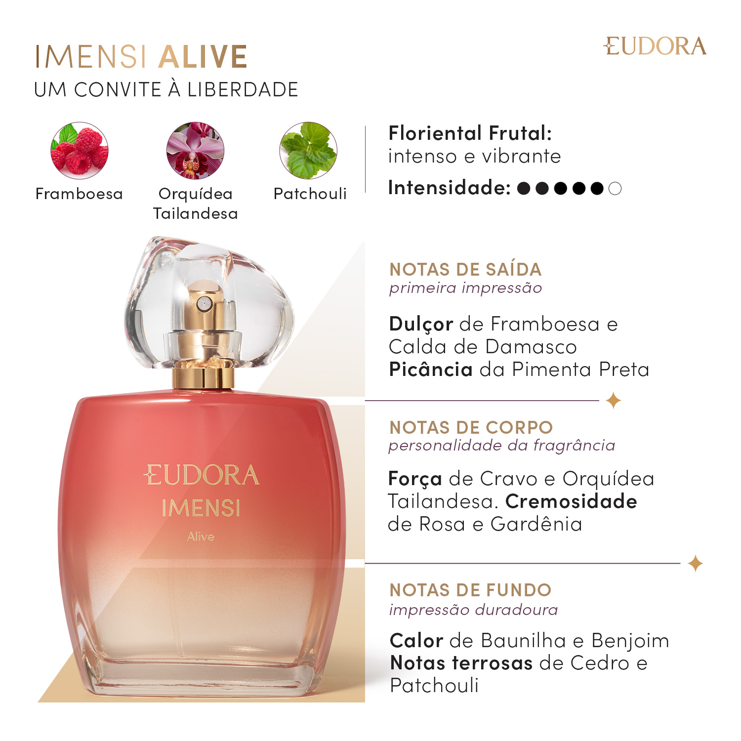 Imensi Alive Desodorante Colônia 100ml