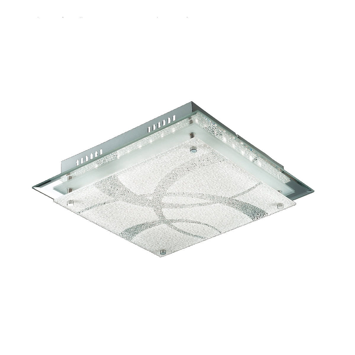 Plafon ORLANDOkwadratowy biały LED 1x17W 34cm 1360lm IP20 Italux