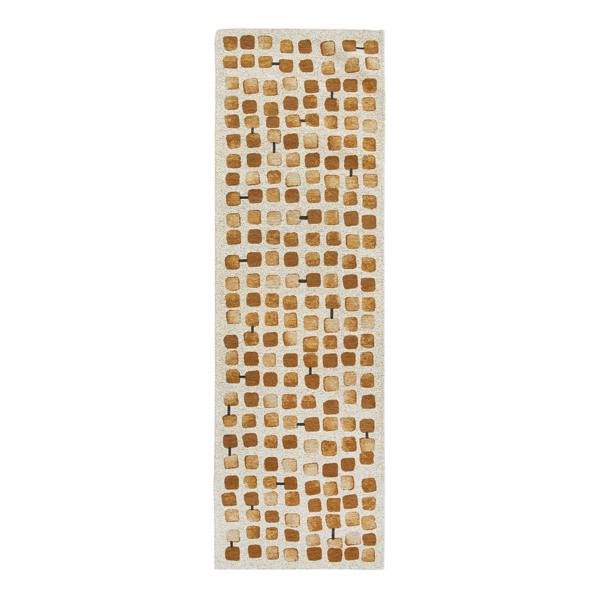Louis De Poortere vloerkleed Peach Party - geel - 80x250cm