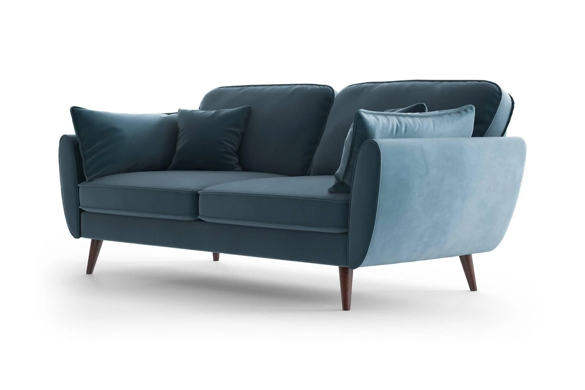 3-zitsbank Zara velvet