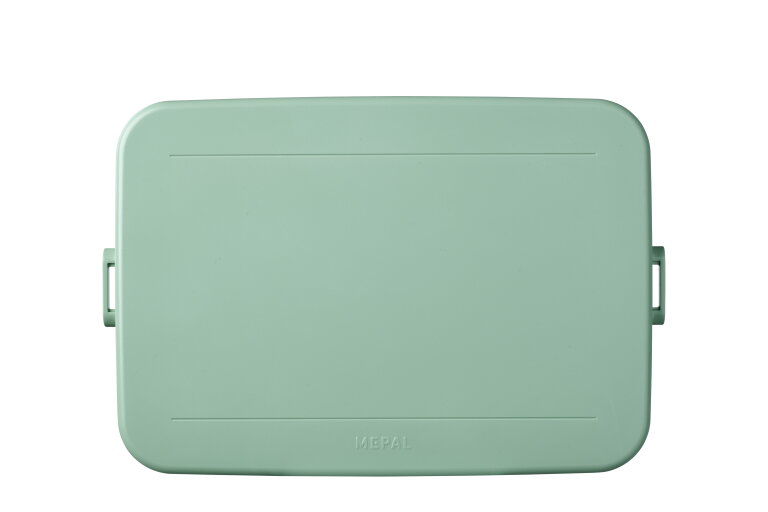 Deksel (bento) lunchbox Take a Break large / flat / xl - nordic sage