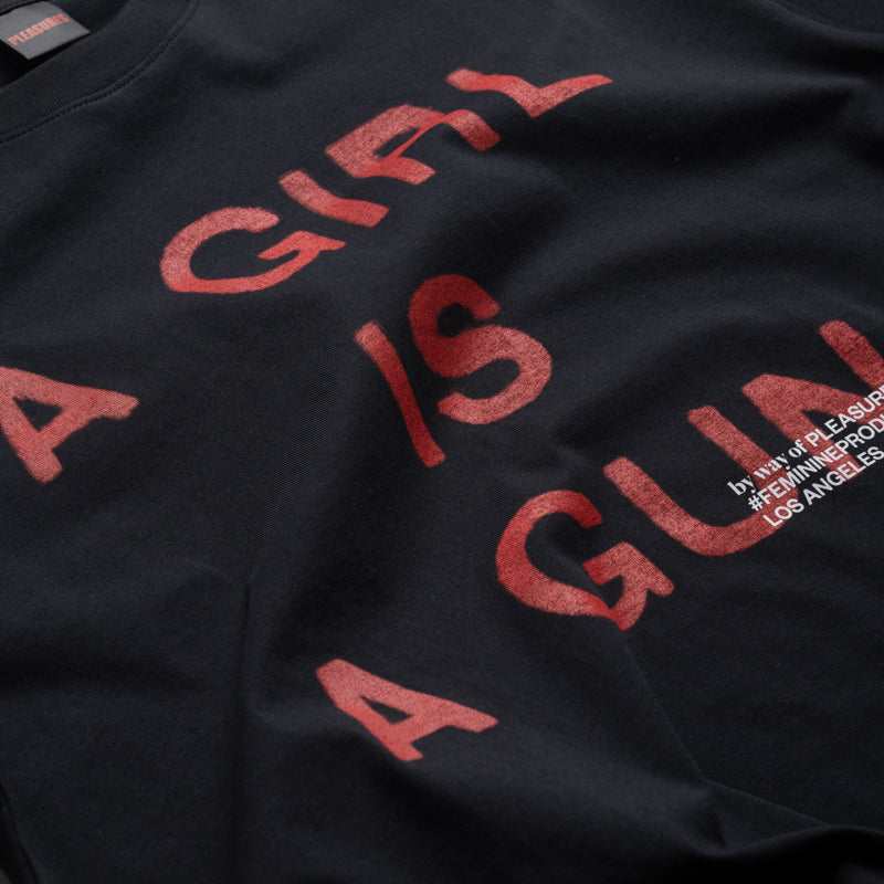 Pleasures Girl Is A Gun Tee - Black