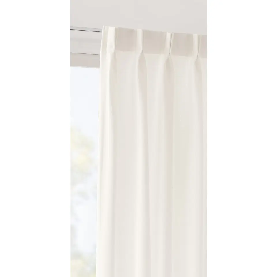Gordijnstof Thomas lichtdoorlatend - off-white