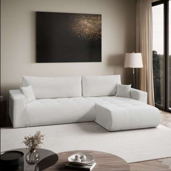 Narożnik tapicerowany CLOUD II XL z funkcją spania Vibe 03