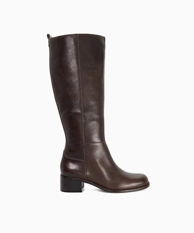 Turner Brown - Leather Knee High Boots
