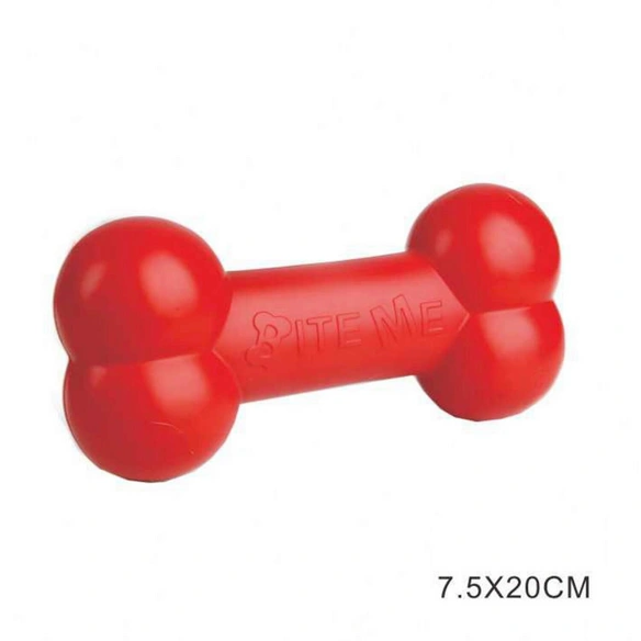 Hunde-Spielzeug, 3er-Set, schwimmfähig, rot