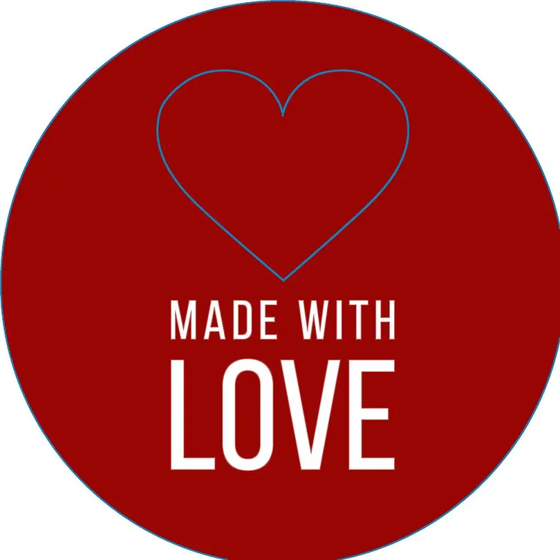 Serviette 12er-Set Made with Love