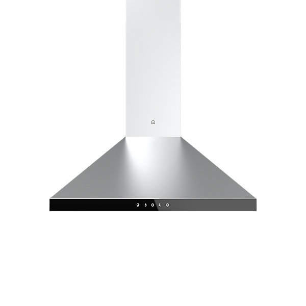 Hotte trapèze inox GoodHome GHCH60LKSS, 60 cm