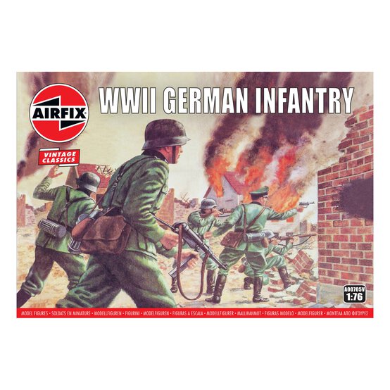 Airfix WWII German Infantry Model Kit 1:76