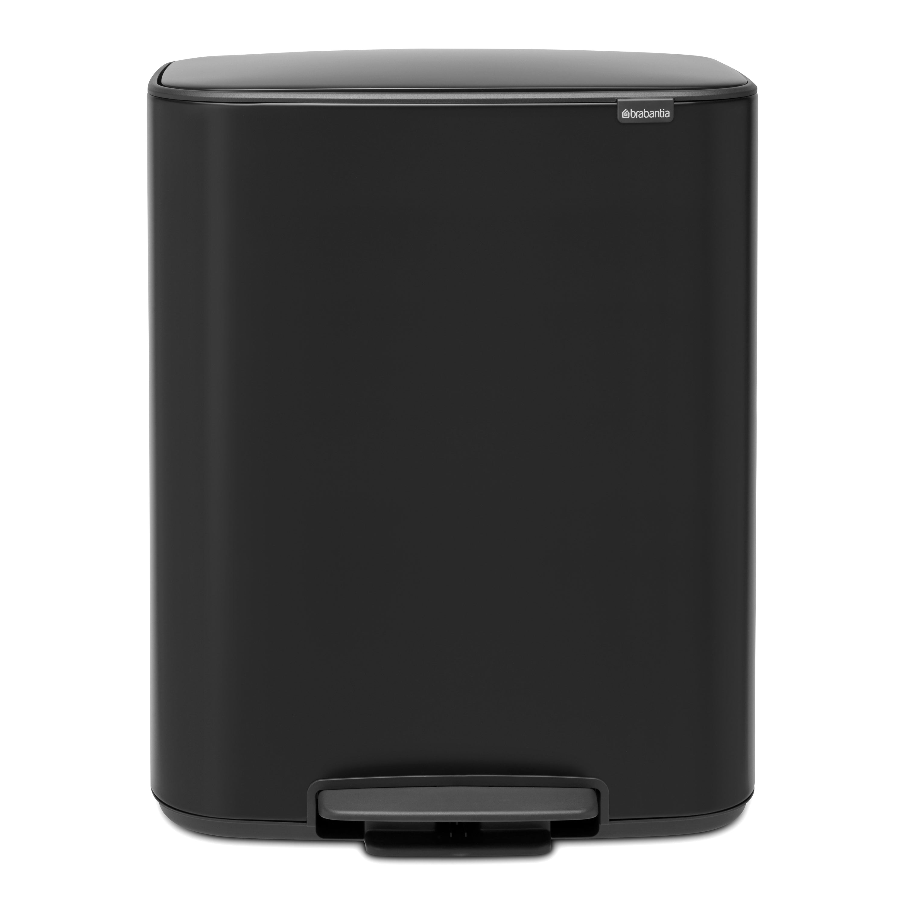 Brabantia Bo Pedaalemmer 2 x 30 L - Zwart