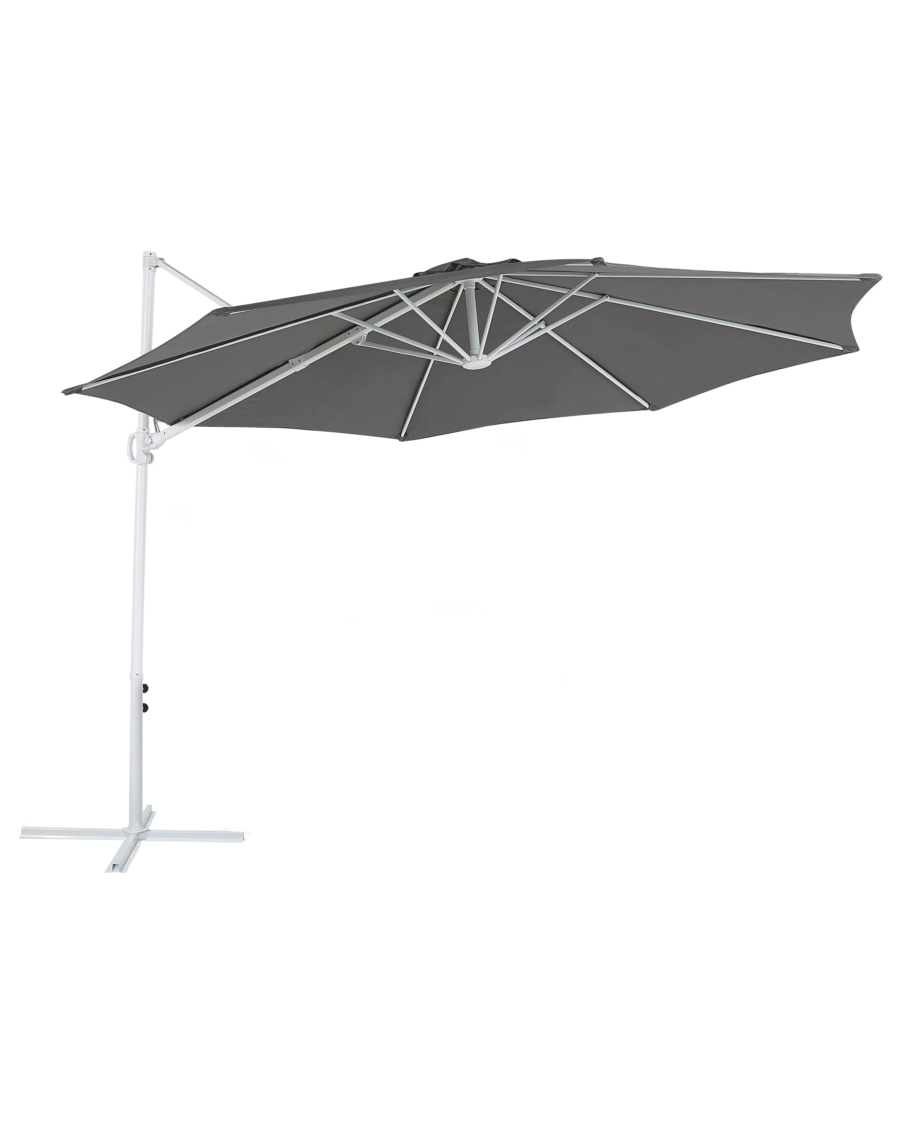 Cantilever Parasol 295 cm SAVONA II Dark Grey