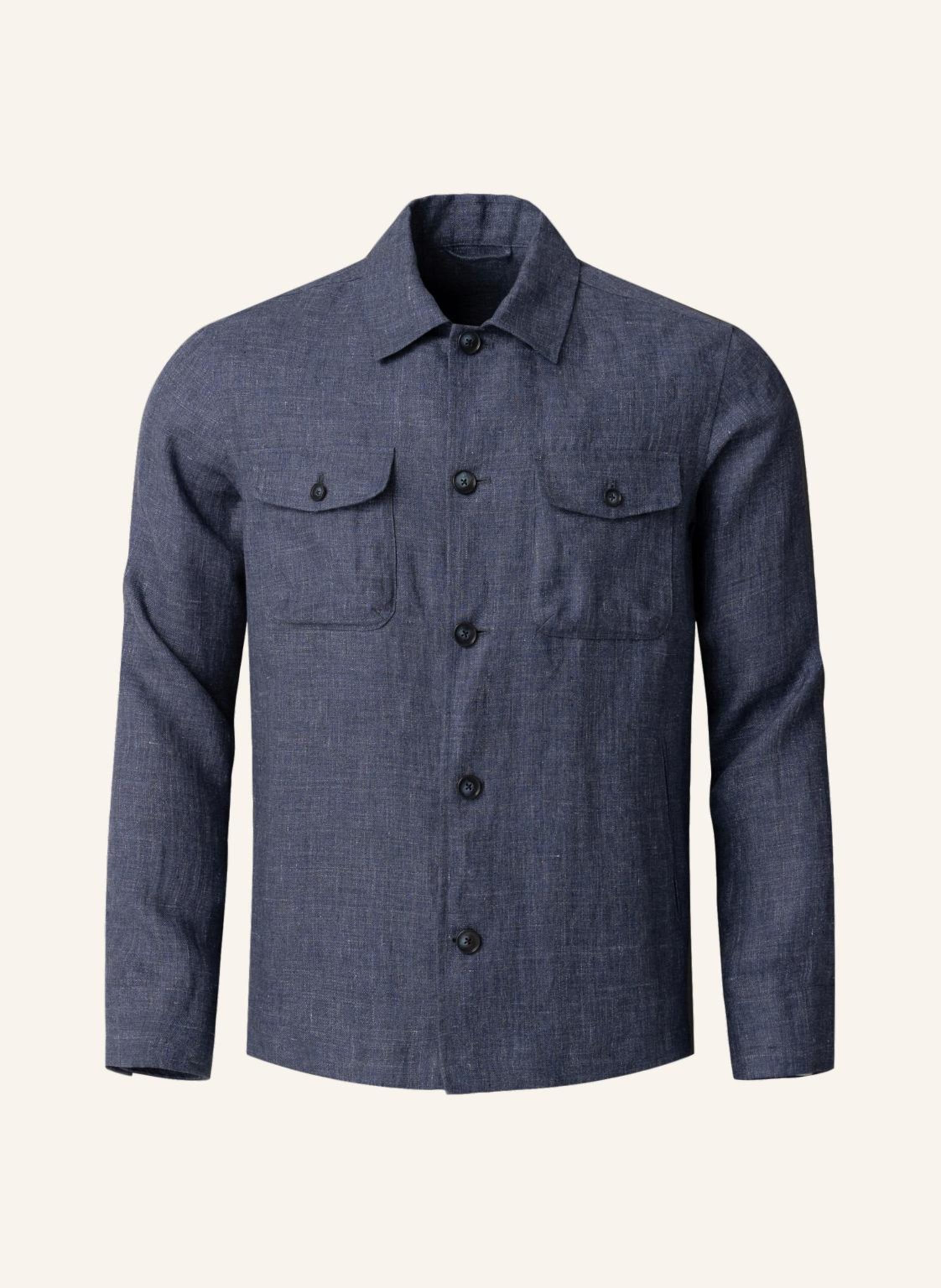 ETON Overshirt Mit Taschen Aus Leinen