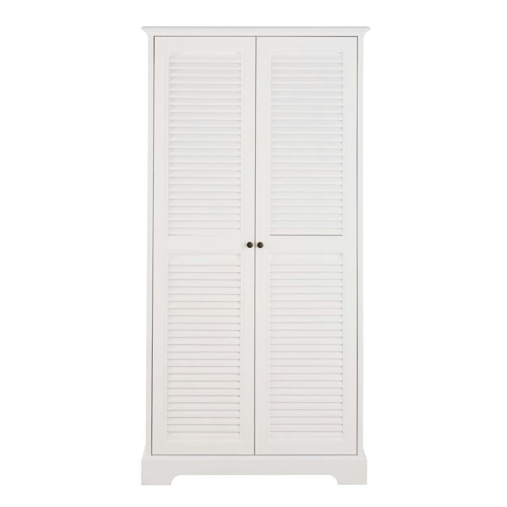 Barbade - Dressing 2 portes blanc