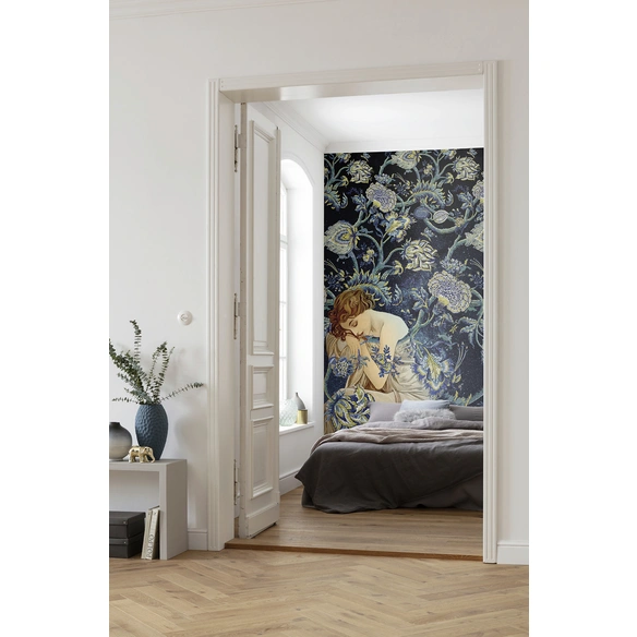 Vliestapete »Femme dOr«, Breite 200 cm, seidenmatt