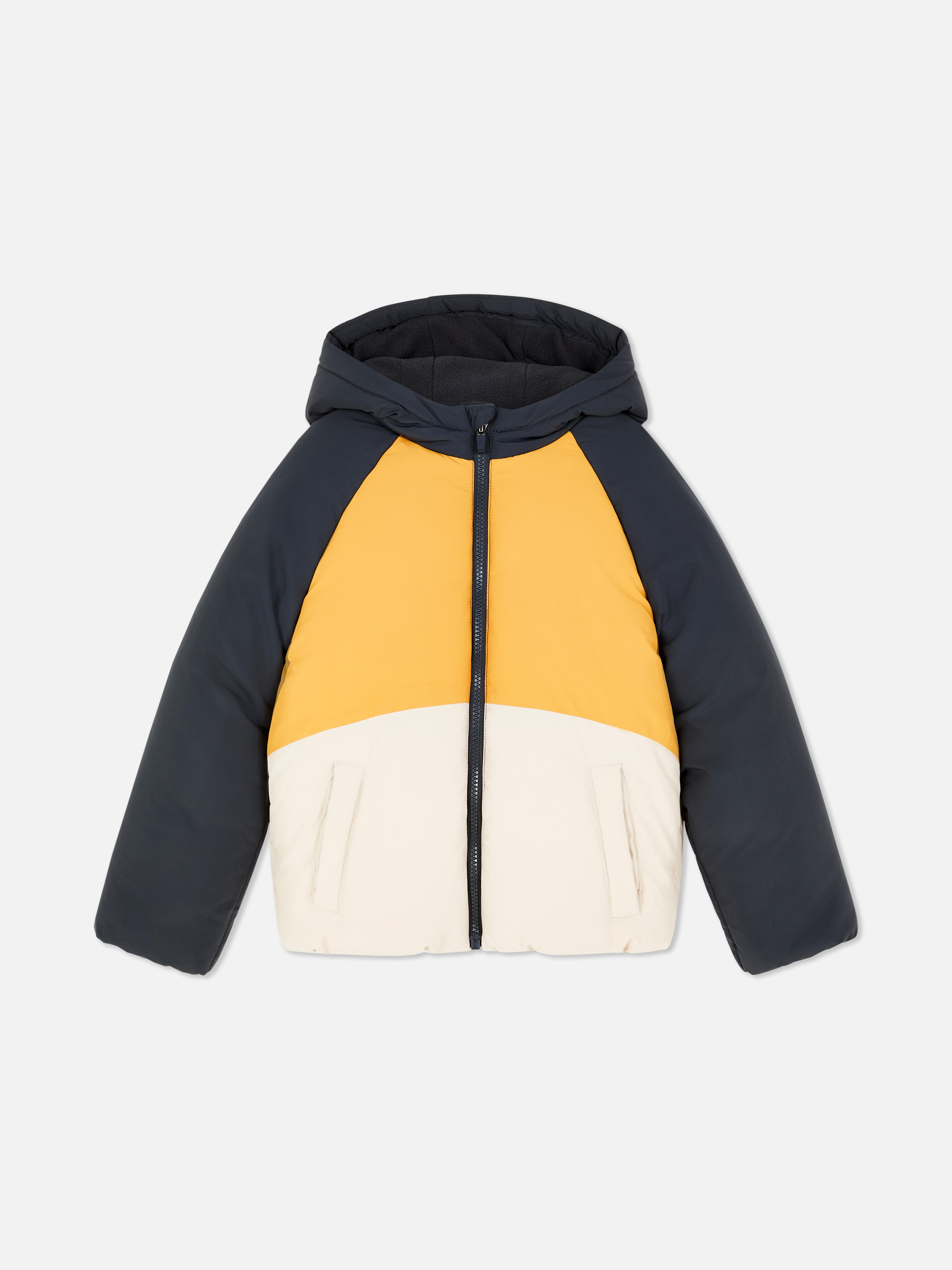 1.5-7yrs | Color Block Puffer Jacket