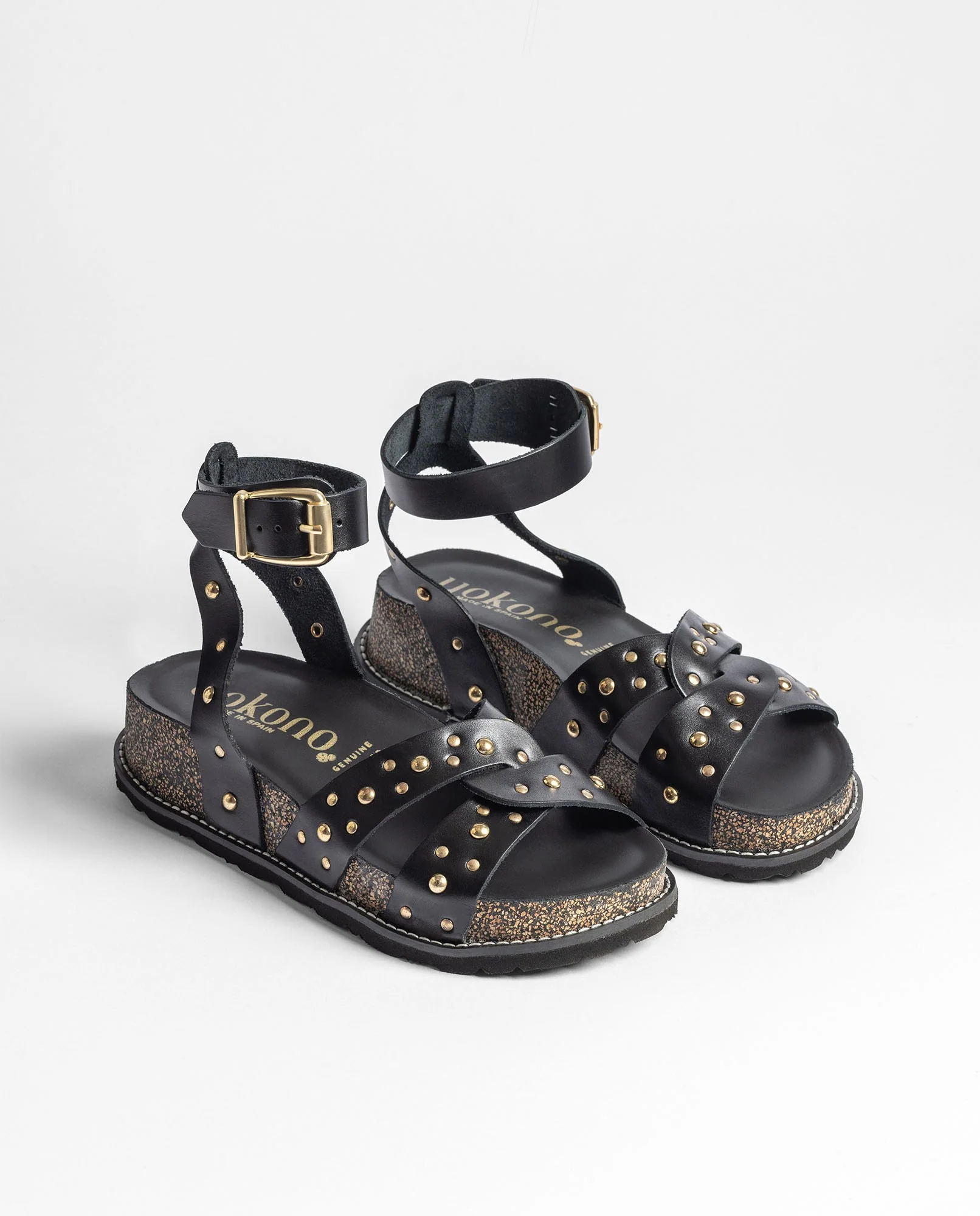 Sandalia plataforma OCA-262 negro