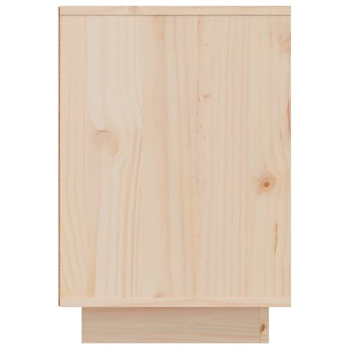 NNEVL Bedside Cabinets 2 pcs 50x34x50 cm Solid Wood Pine