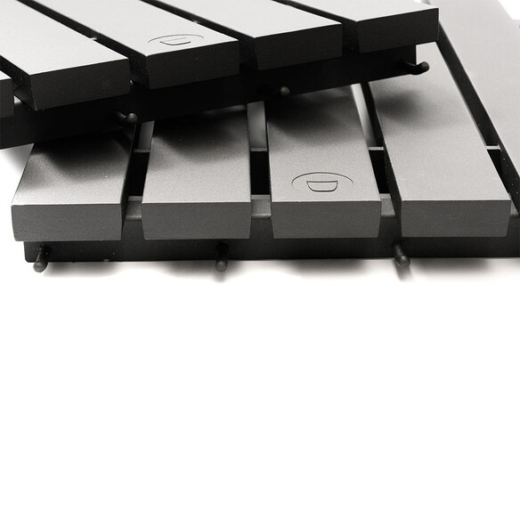 2 tablettes aluminium pour Classic I, II - Kamado Joe