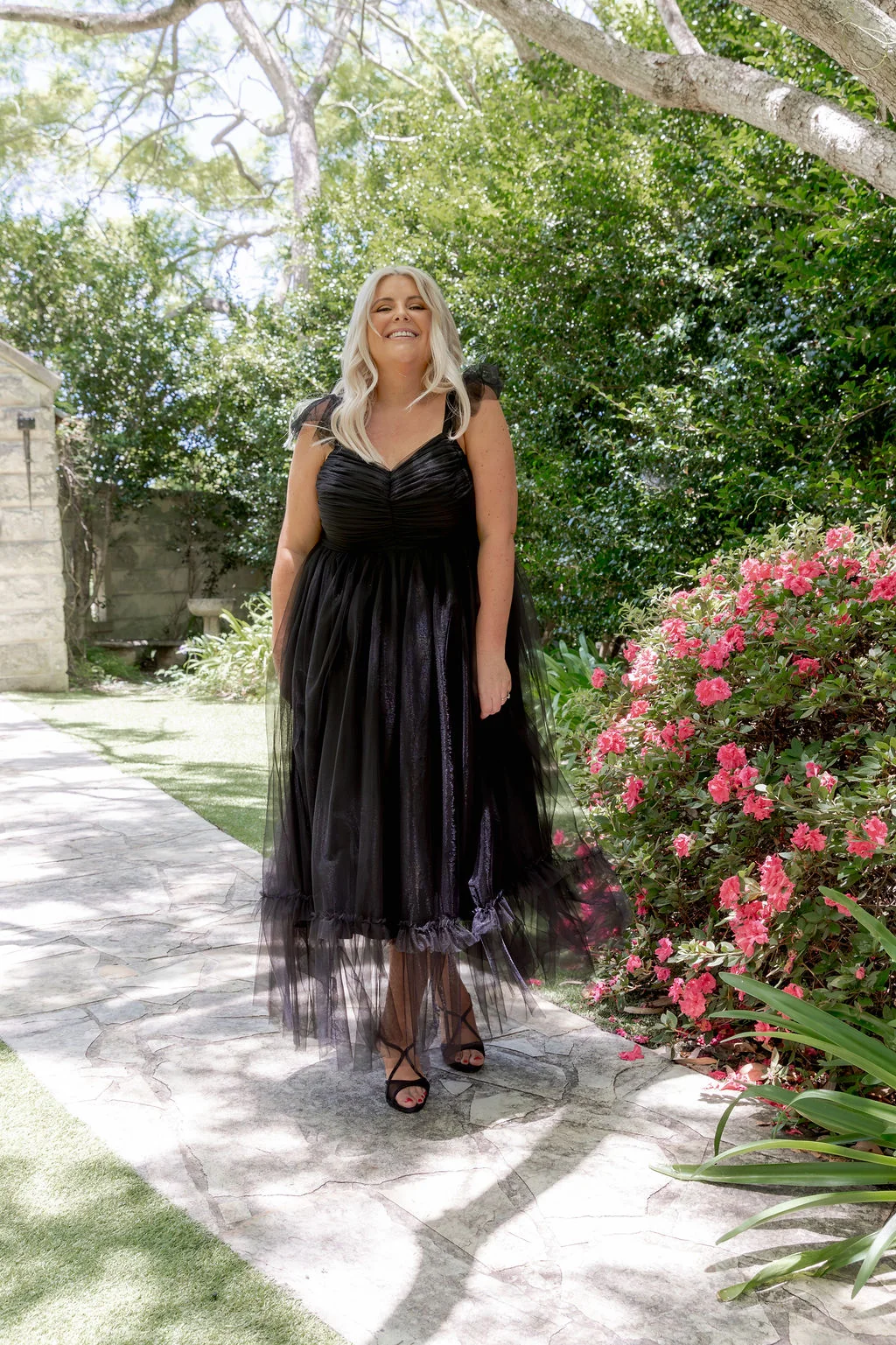Princess Maxi Dress in Black