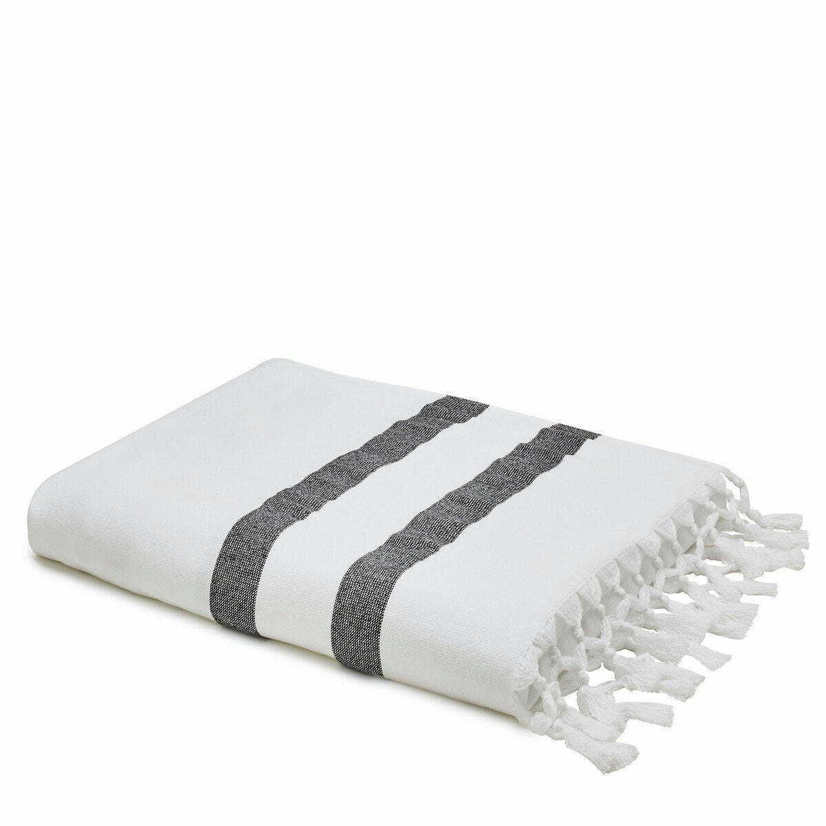 Serviette fouta bio, doublée éponge Antalya