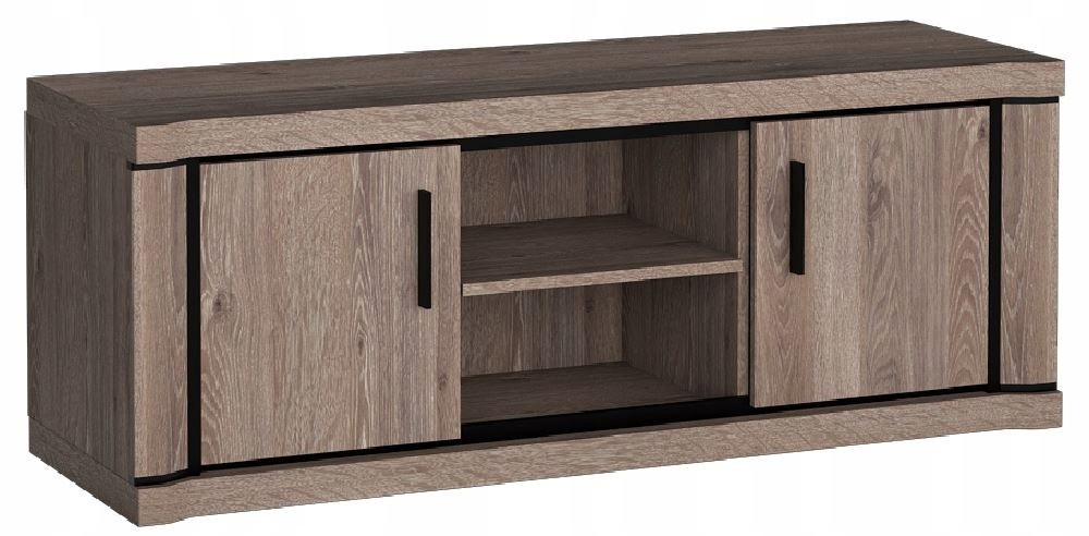 Szafka RTV 137 cm DALLAS D-12 dąb truflowy