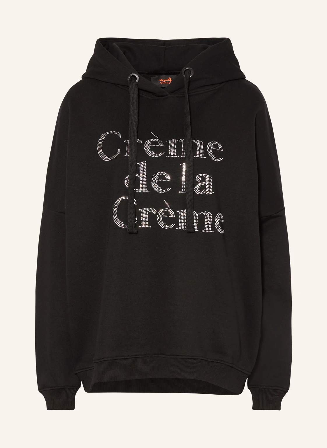 miss goodlife Hoodie mit Schmucksteinen