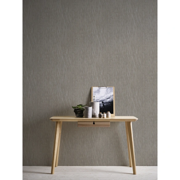 Vliestapete, BxL: 53 x 1005 cm, taupe