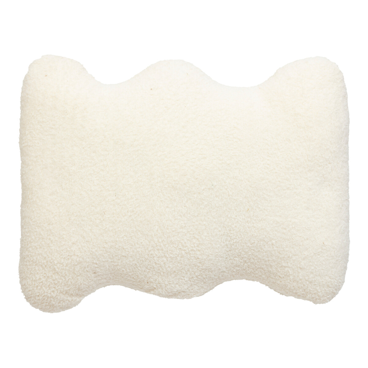 Cushion "Wavy bliss" White, 48x35 cm