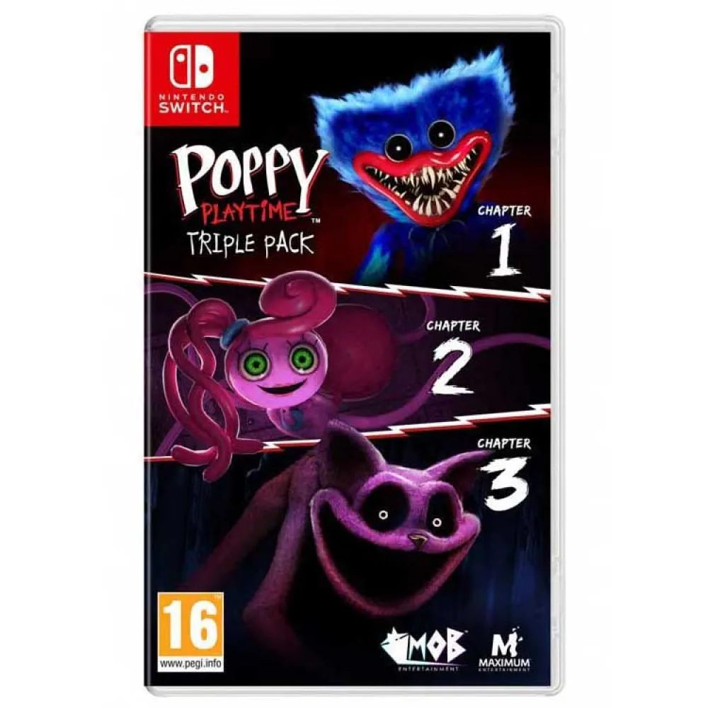 Nintendo Switch Poppy Playtime Triple Pack