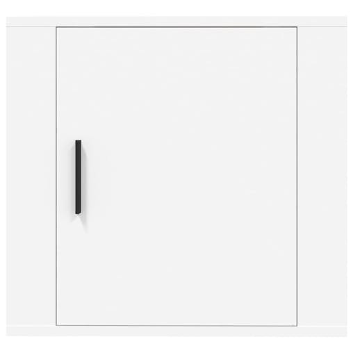 NNEVL Wall-mounted Bedside Cabinets 2 pcs White 50x30x47 cm