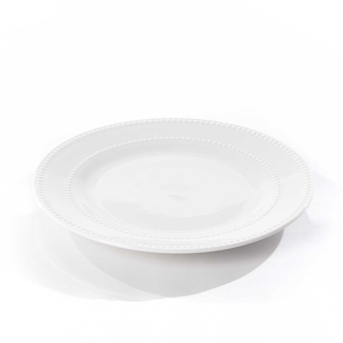 Prato raso AMELIE branco 28cm