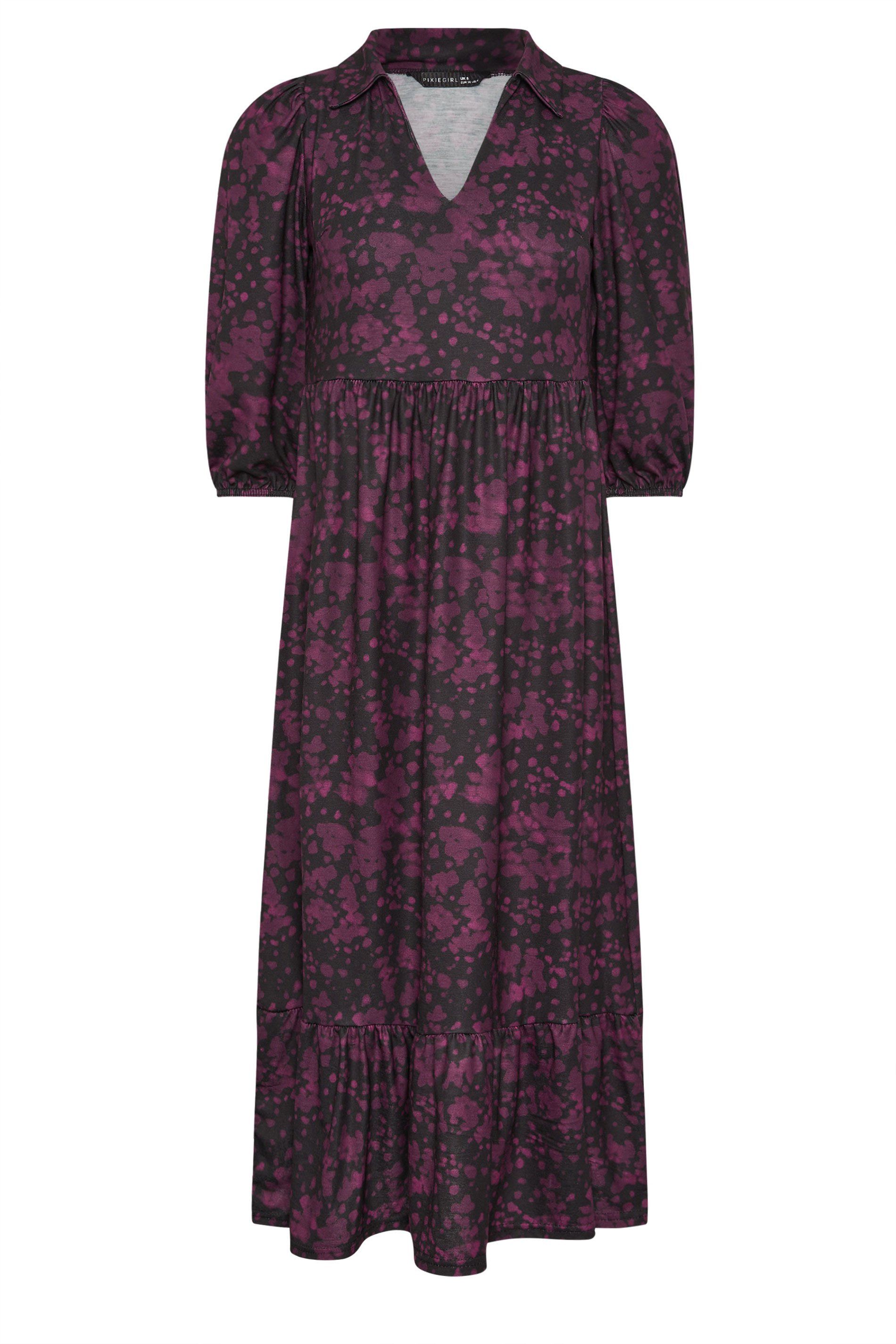 PixieGirl Petite Abstract Midi Dress