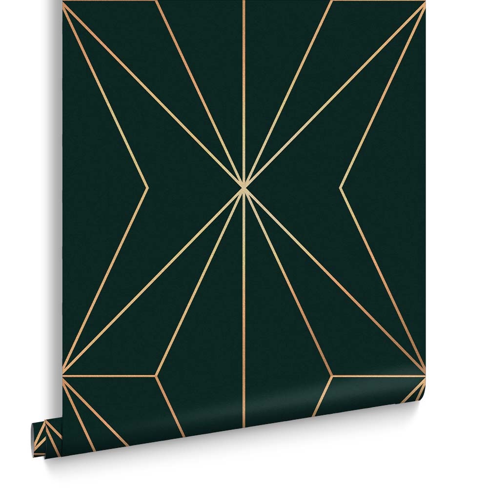 Graham & Brown Vliesbehang - Harmony Emerald - 10mx52cm