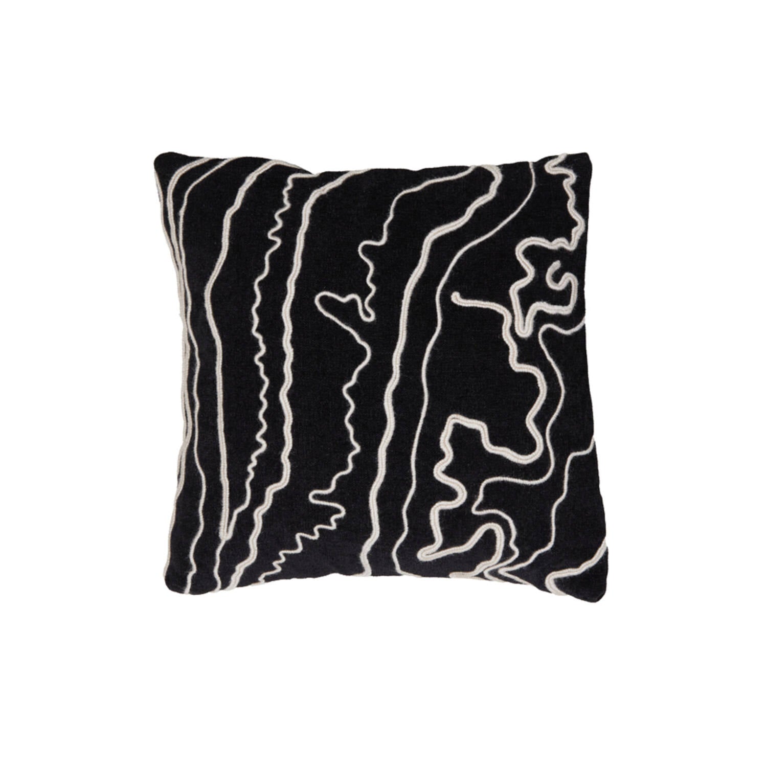 Light & Living kussen CASTRO - 45x45cm - zwart