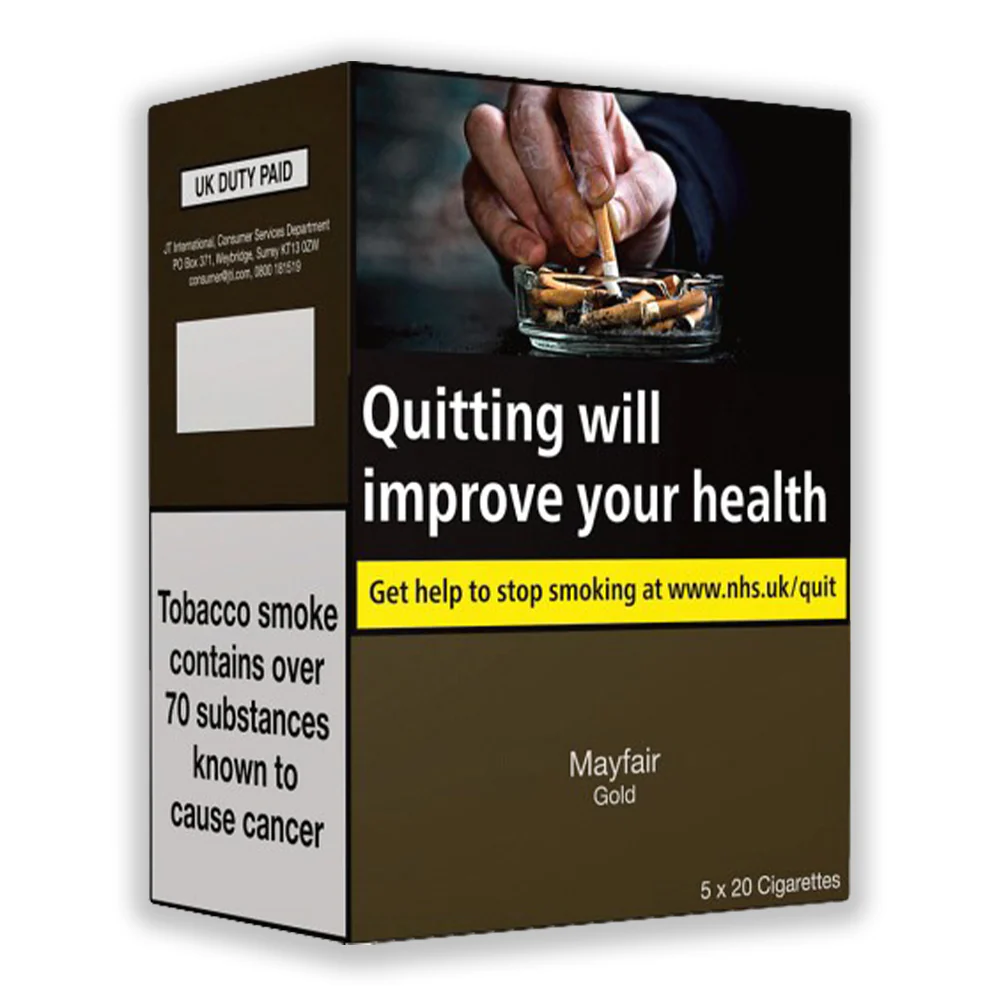 Mayfair Gold Cigarettes Multi Pack 100s
