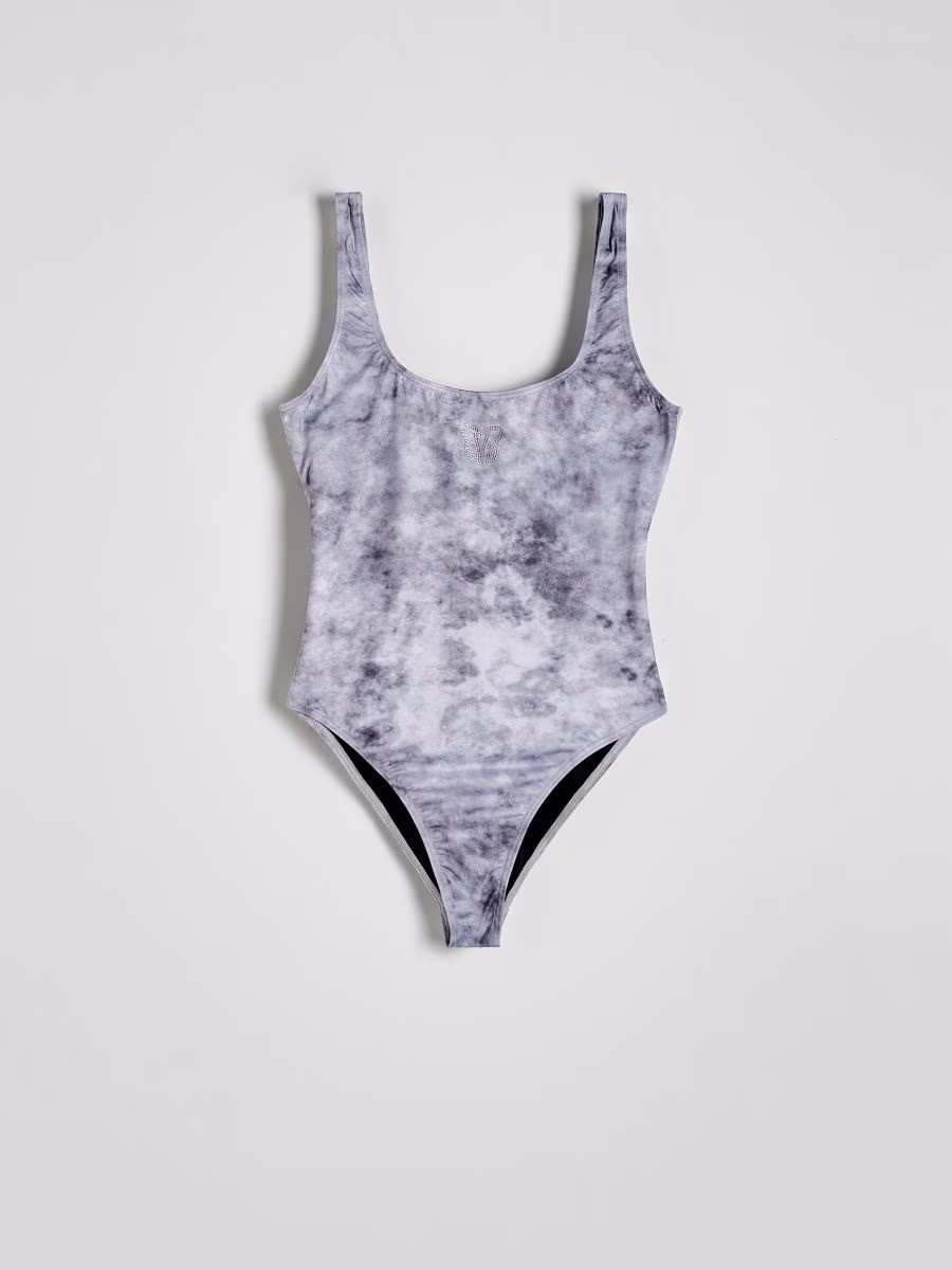 Barbie Tie Dye Swimsuit With Rhinestone Detail