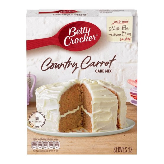 Betty Crocker Country Carrot Cake Mix 425g